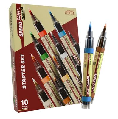 Army Painter Army Painter: Speedpaint Marker: Starter Set Pegasus 10ks