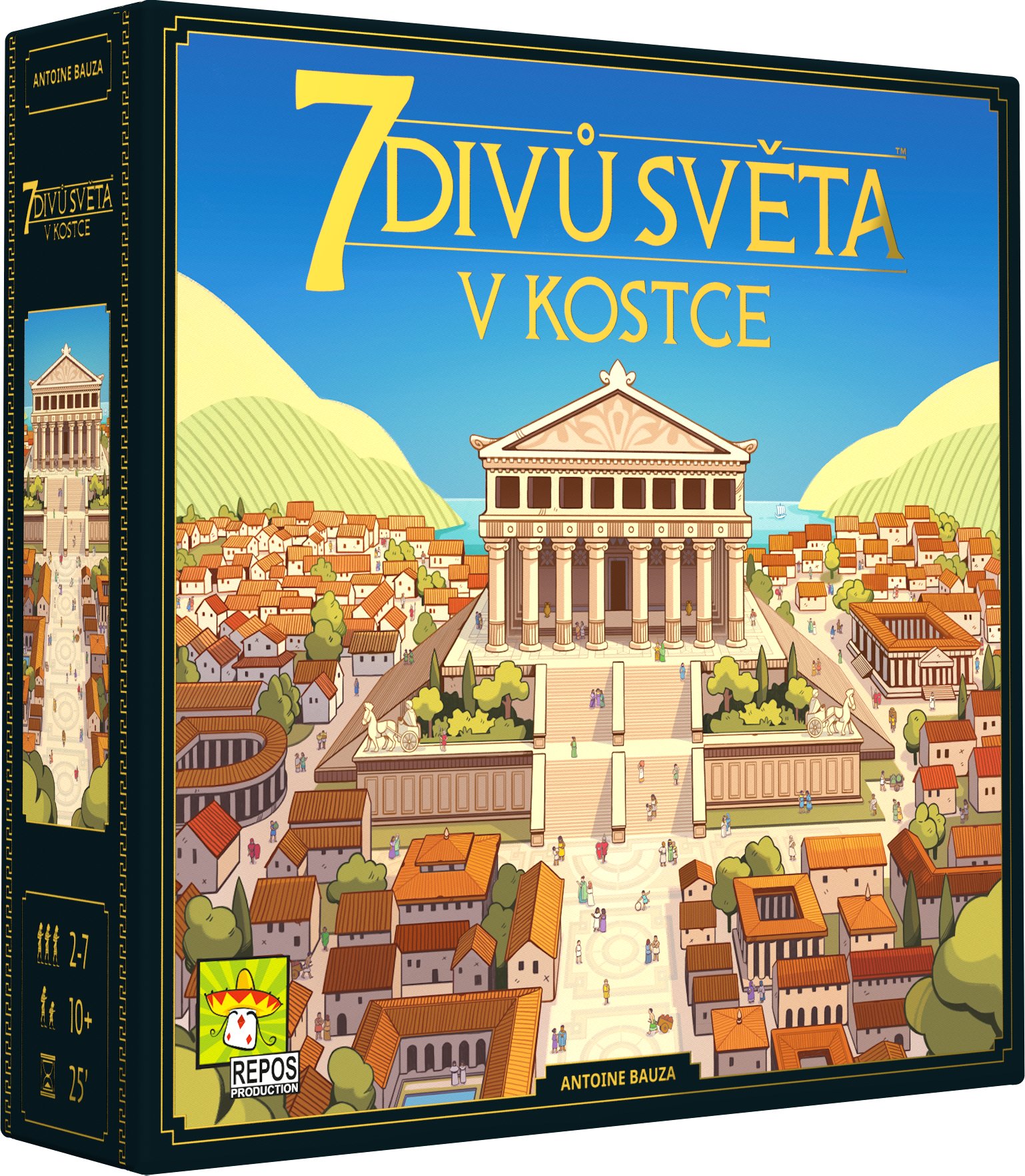 Asmodee Czech Republic 7 Divů světa v kostce + promo (7 Wonders Dice CZ)