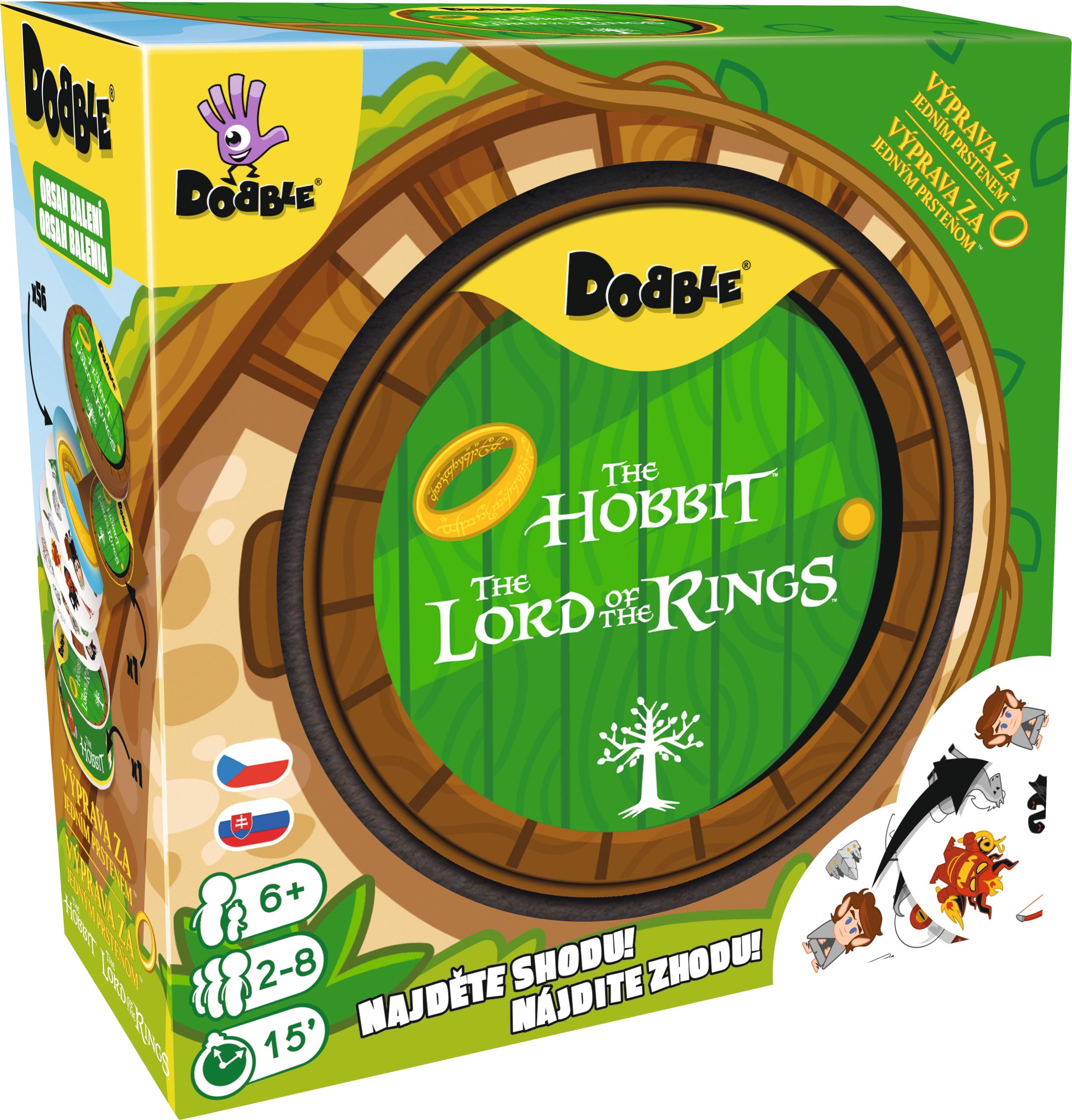 Asmodee Czech Republic Dobble: Výprava za jedním prstenem