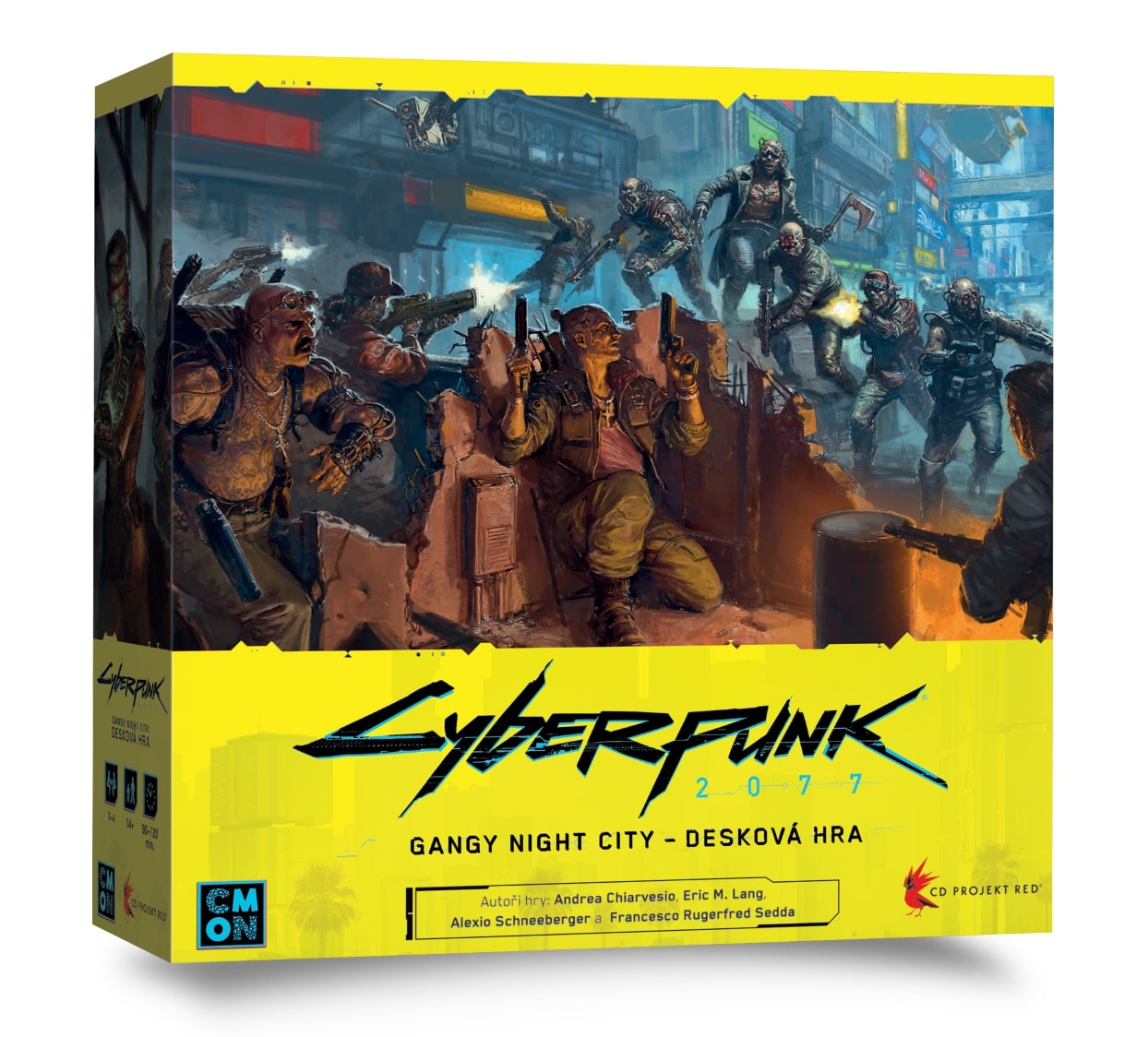 Asmodee Czech Republic Poškozené - Cyberpunk 2077: Gangy Night City (Desková hra)