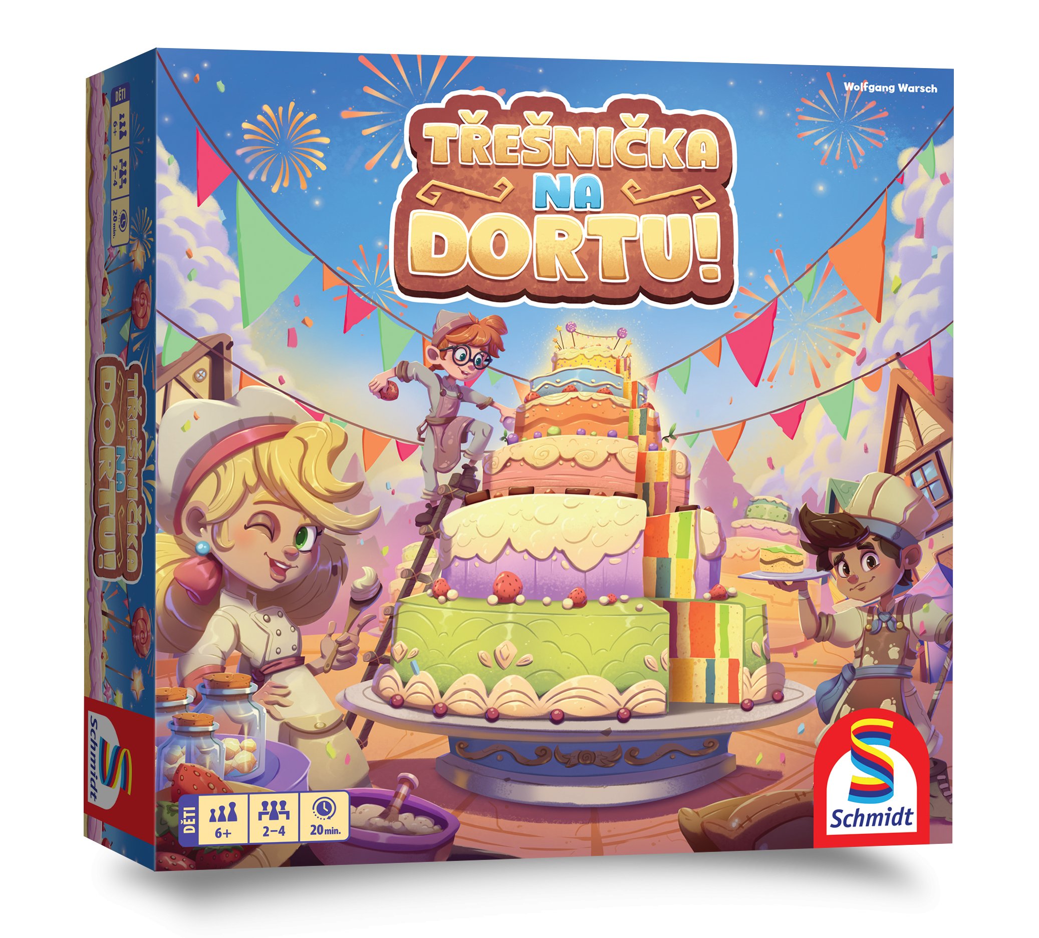 Asmodee Czech Republic Třešnička na dortu (Topp die Torte! CZ/SK)