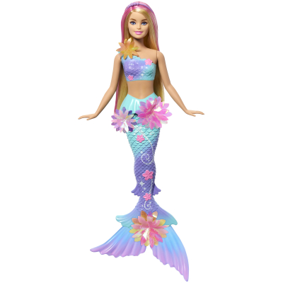 Barbie kouzelná květinová mořská panna - blondýnka