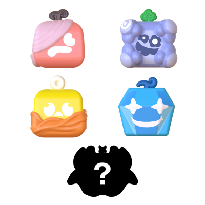 Blox Fruits - Squishy figurka (display 16ks)