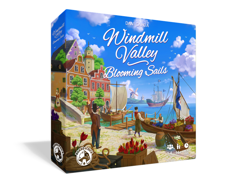 Board&Dice Windmill Valley: Blooming Sails (Údolí tulipánů rozšíření EN)
