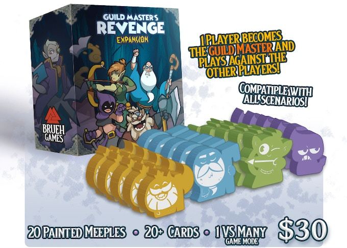 Brueh Games Keep the Heroes Out - Guild Master´s Revenge Rozšíření (je potřeba vlastnit základní hru)