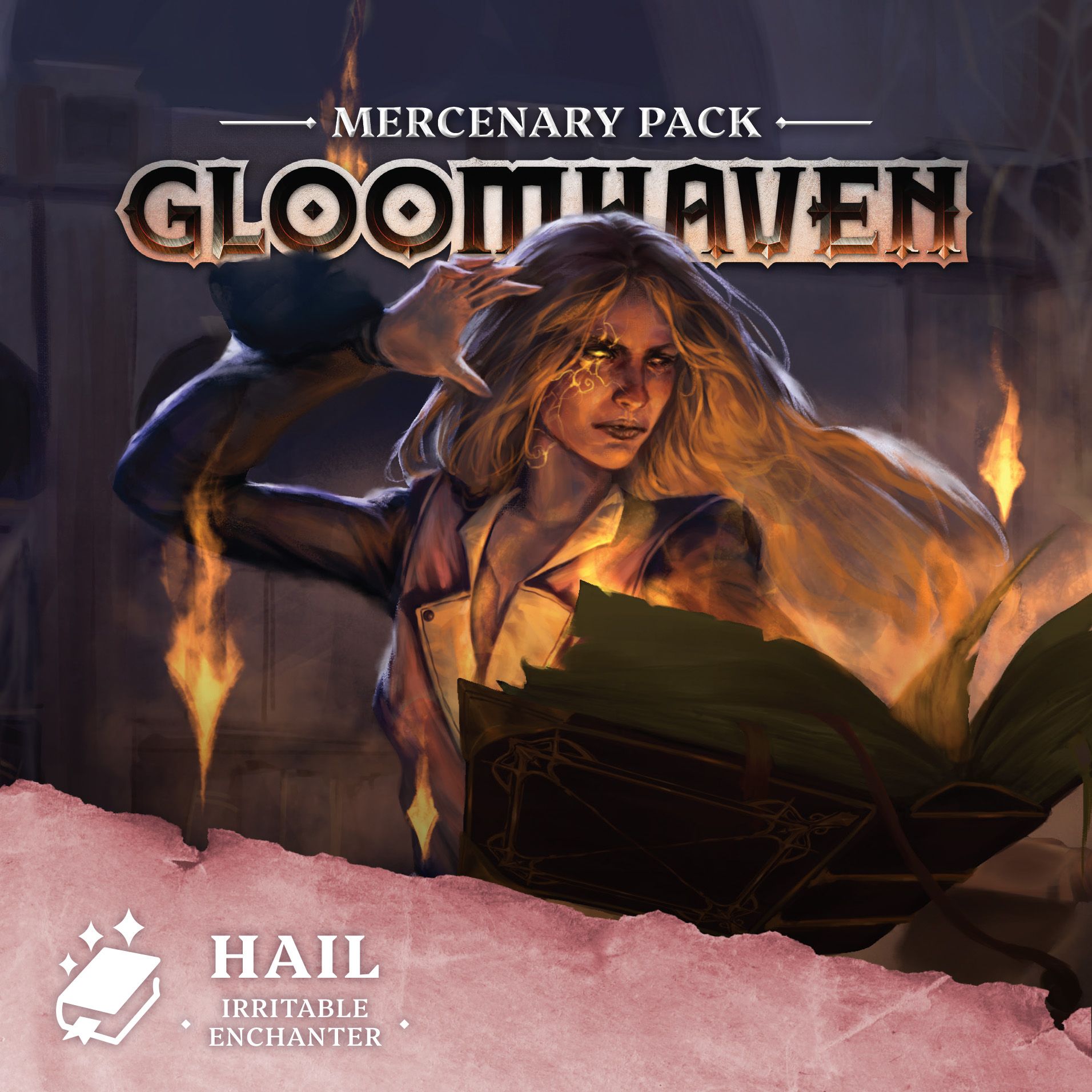 Cephalofair Games Gloomhaven: Mercenary Pack – Hail