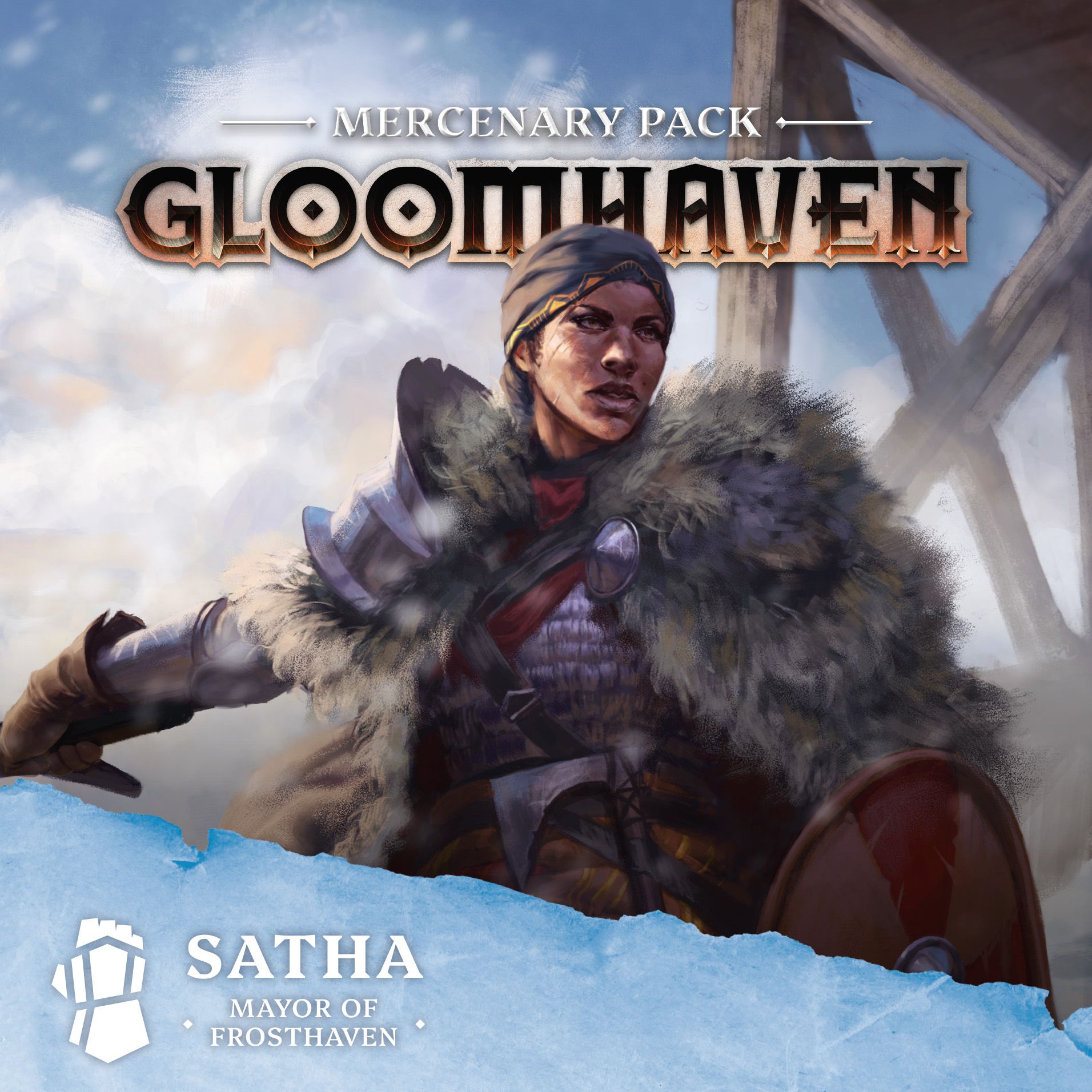 Cephalofair Games Gloomhaven: Mercenary Pack – Satha