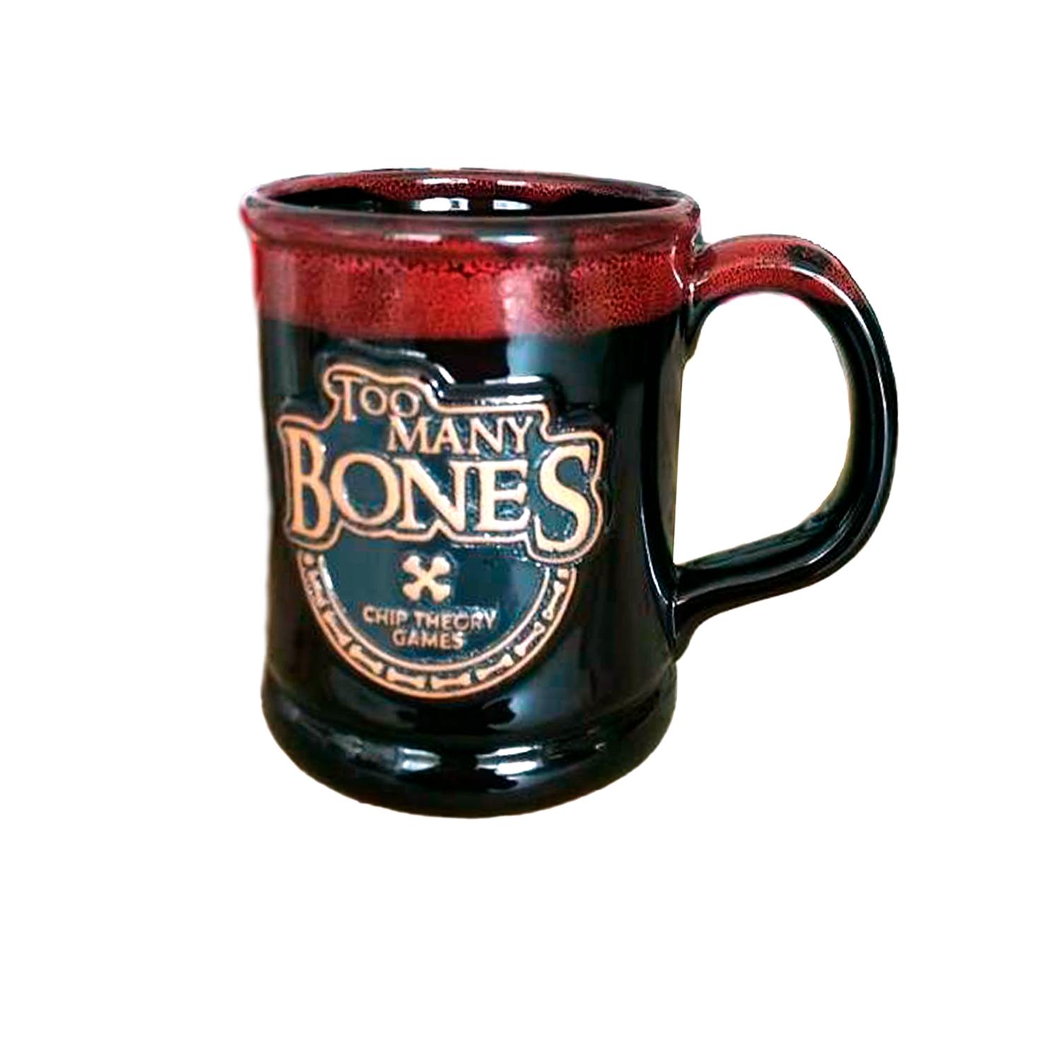 Chip Theory Games Too Many Bones: Sculpted Ceramic Mug