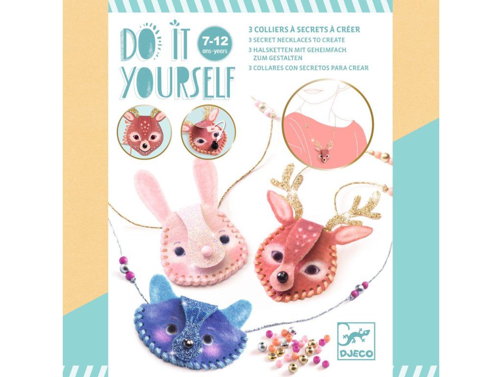 Djeco Kreativní sada Náhrdelníky (Do It Yourself)
