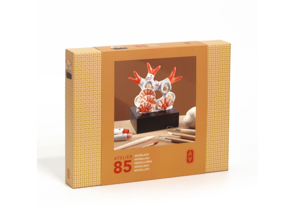 Djeco Sada modelování z hlíny Atelier 85 (Mini Nature)