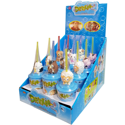 Drinkeez - kelímek s brčkem - koník