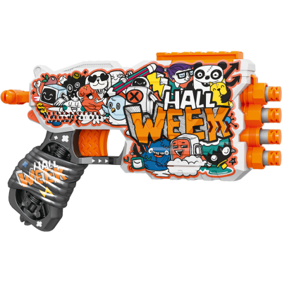Fast pioneer blaster manuální + 12 ks nábojů
