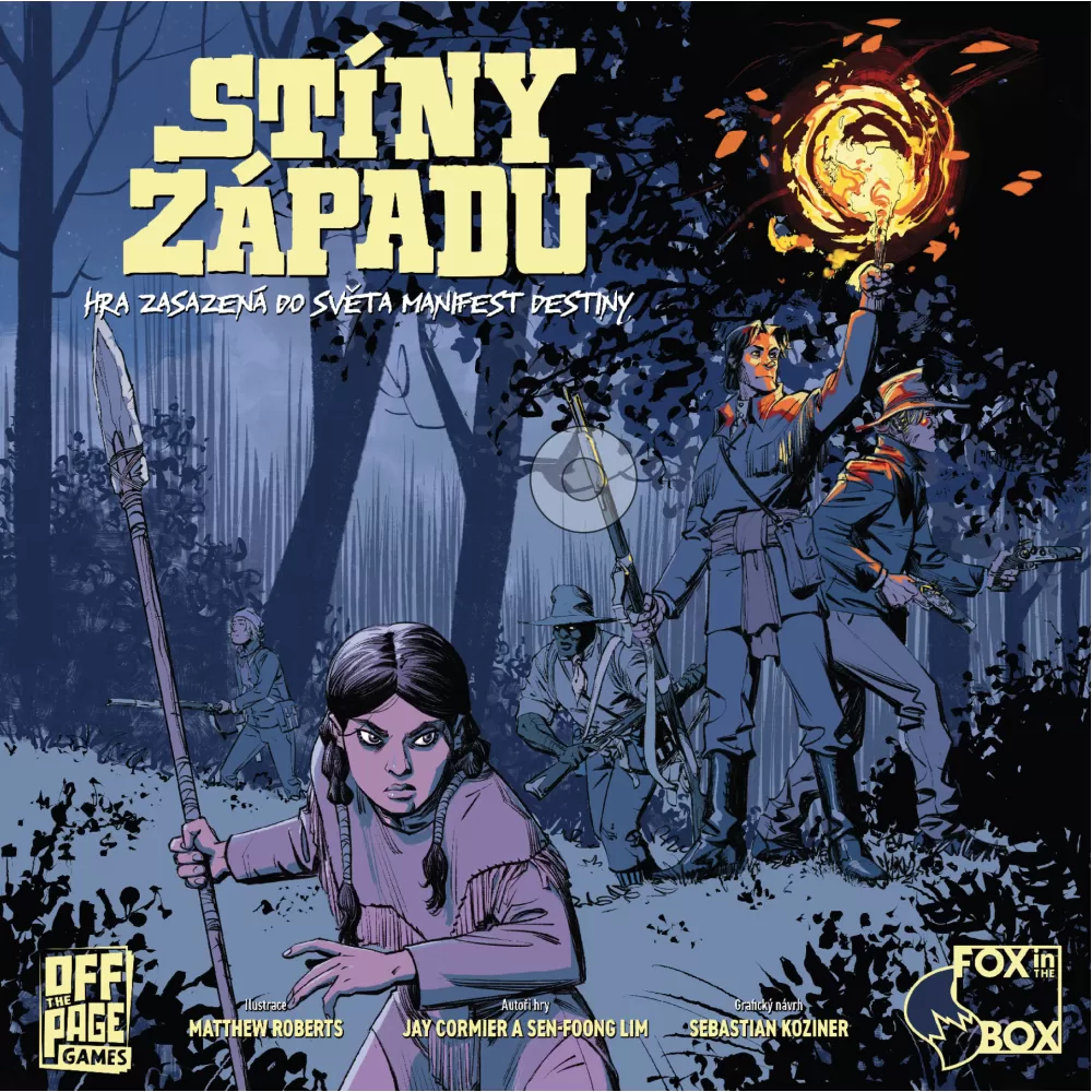 Fox in the Box Stíny Západu (Corps of Discovery: A Game Set in the World of Manifest Destiny CZ)