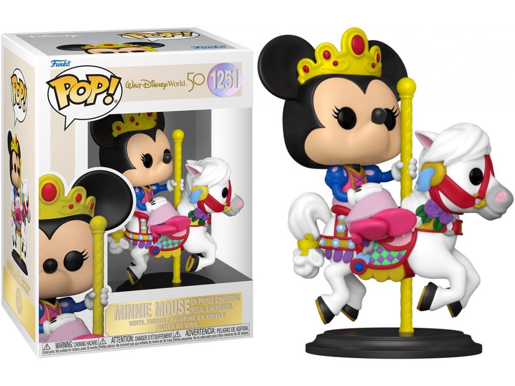FunkoPop Funko POP! Walt Disney Word 50th Anniversary - Minnie Carrousel