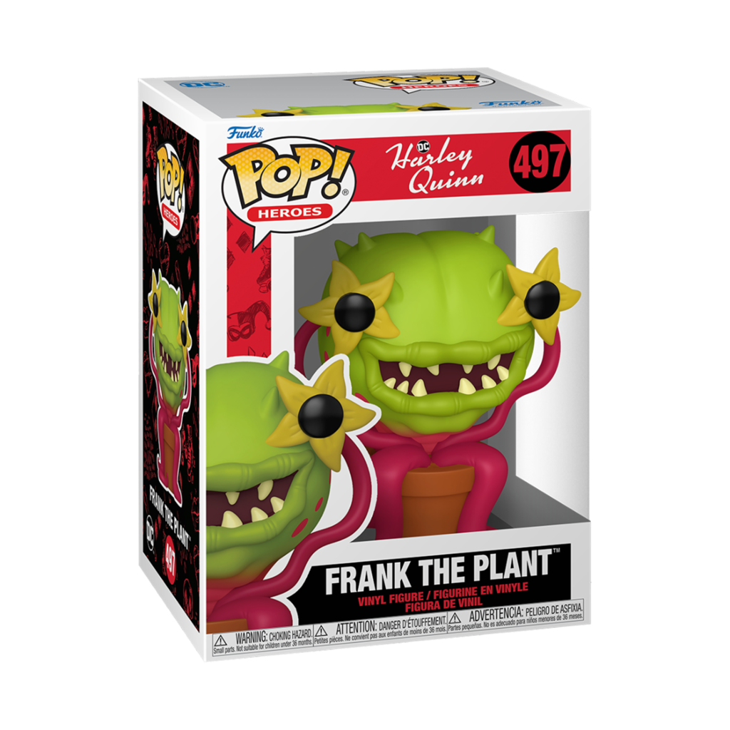 FunkoPop Poškozené - Funko POP! Heroes: Harley Quinn Animated Series - Frank the Plant
