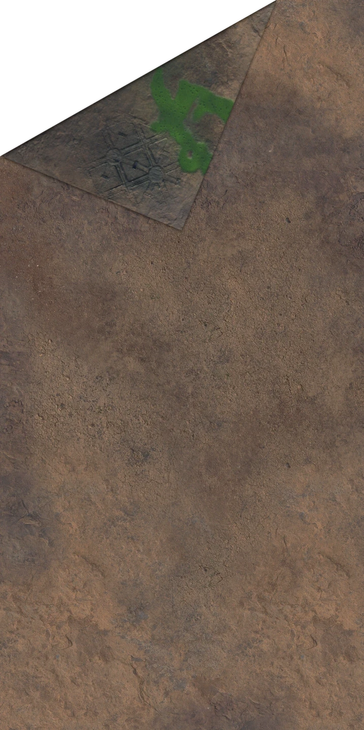 Gamemat.eu Oboustranná herní podložka 6'x3' (183 x 91cm) - různé motivy Varianta: Badlands and Toxic Badlands (+brašna zdarma)