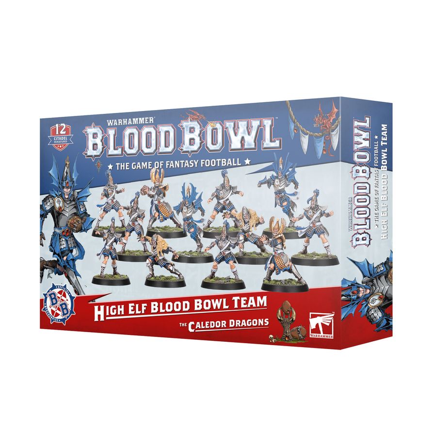Games Workshop Blood Bowl: High Elf Blood Bowl Team: The Caledor Dragons