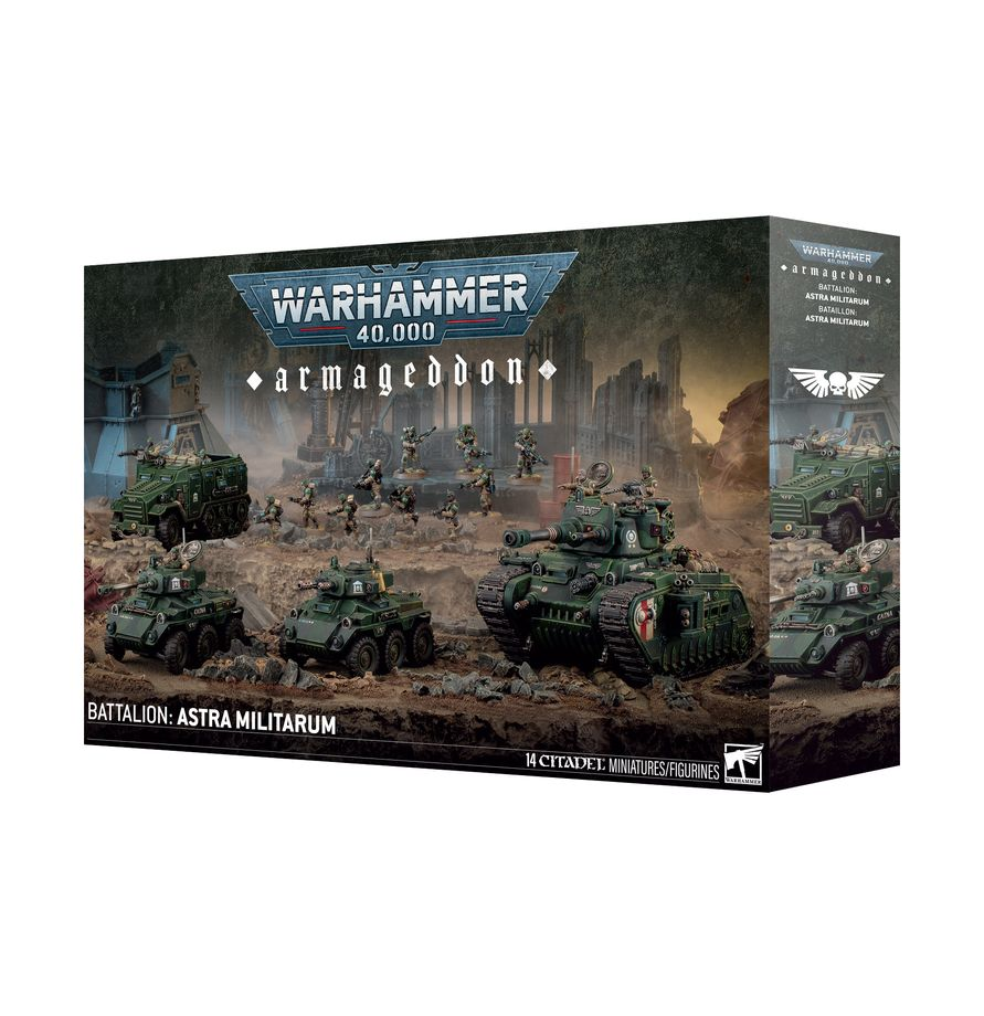 Games Workshop Warhammer 40000: Armageddon Battalion - Astra Militarum
