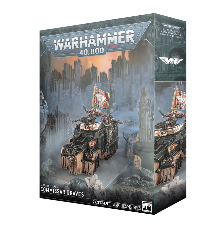 Games Workshop Warhammer 40000: Astra Militarum - Commissar Graves