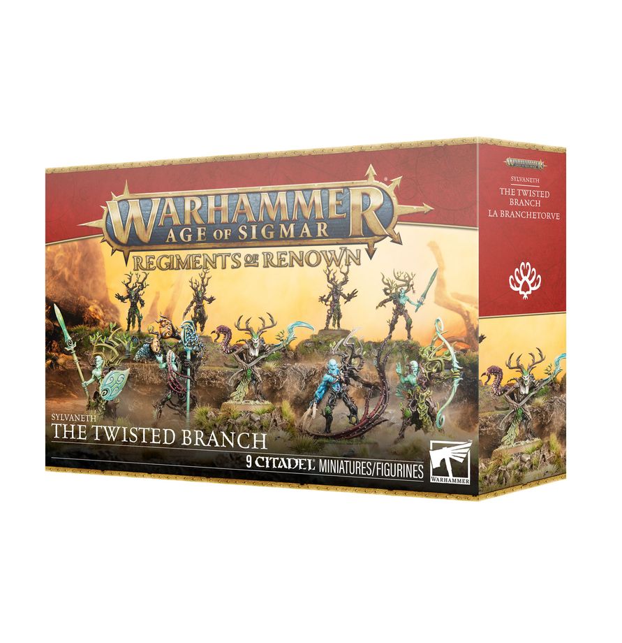 Games Workshop Warhammer Age of Sigmar: Regiment of Renown: Sylvaneth – The Twisted Branch