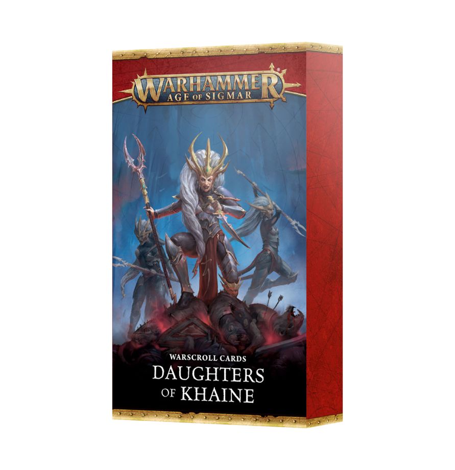 Games Workshop Warhammer Age of Sigmar: Warscroll Cards: Daughters of Khaine