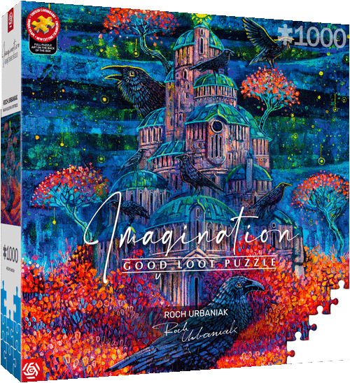 Good Loot GLO Imagination: Roch Urbaniak - Raven Queen's Fortress Puzzles 1000