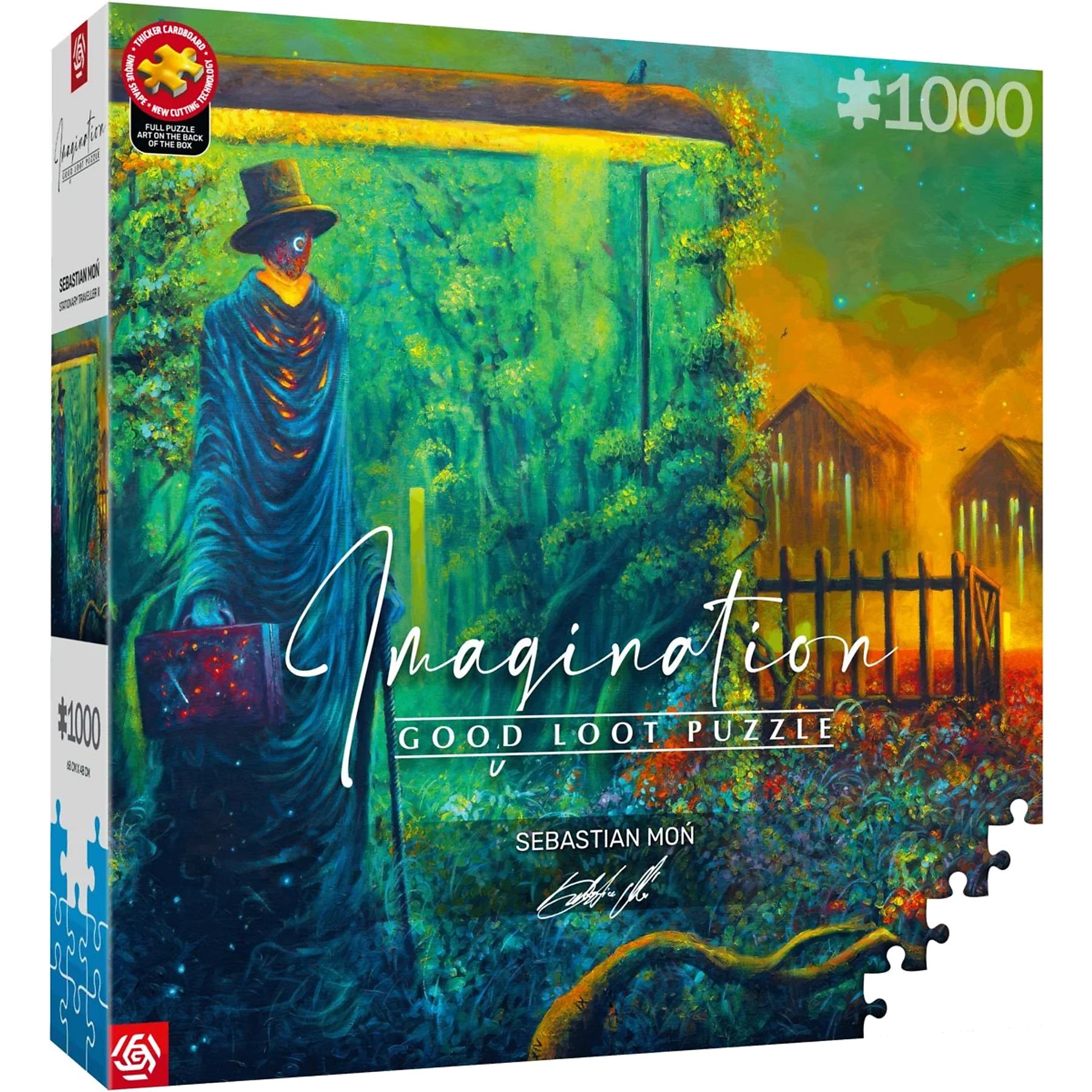Good Loot GLO Imagination: Sebastian Moń - Stationary Traveller II Puzzles 1000
