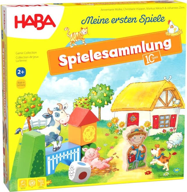 Haba Poškozené -Moje první hry Sada 10 her