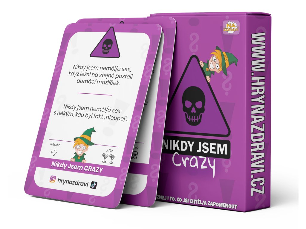 Hry na zdraví Nikdy Jsem CRAZY