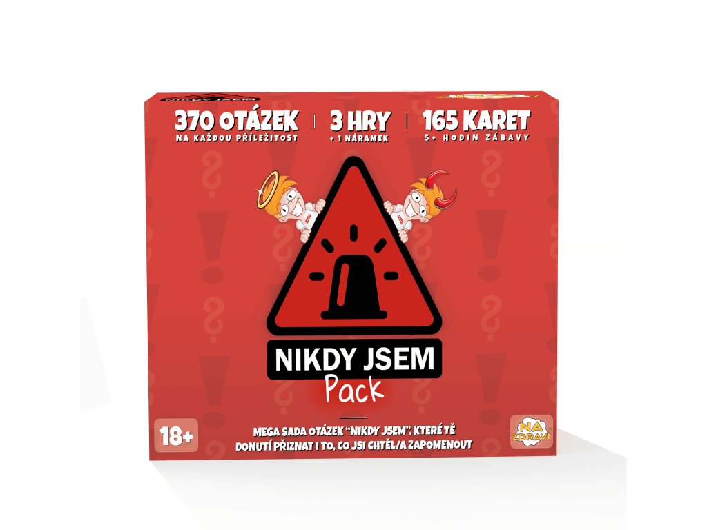 Hry na zdraví Nikdy Jsem PACK