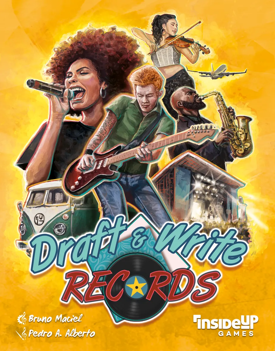 Inside Up Games Draft & Write Records - EN