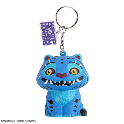 K-pop Demon Hunters Squishy klíčenka (Derpy Tiger)