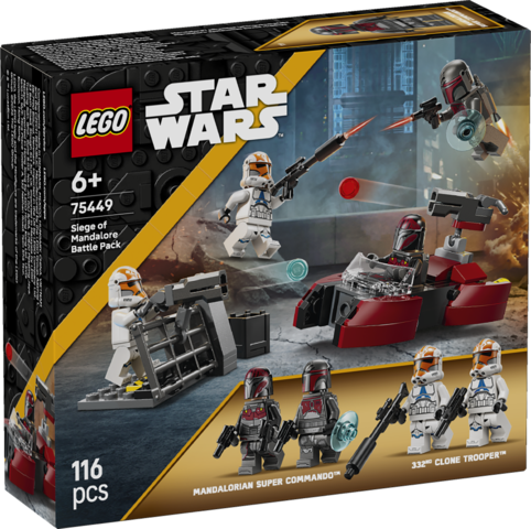 LEGO LEGO® Bitevní balíček obléhání Mandalore 75449