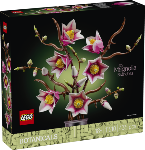 LEGO LEGO® Botanicals Větvičky magnólie 11510 (Magnolia Branches)