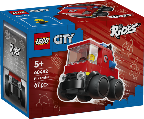 LEGO LEGO® City Autíčka – Hasičské auto 60482 (Rides – Fire Engine)