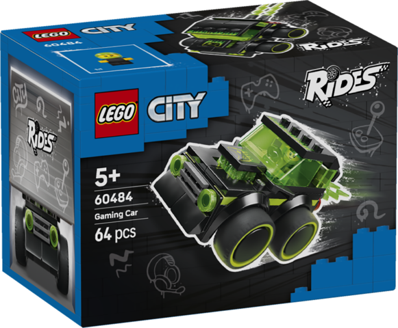 LEGO LEGO® City Autíčka – Herní závodní auto 60484 (Rides – Gaming Race Car)
