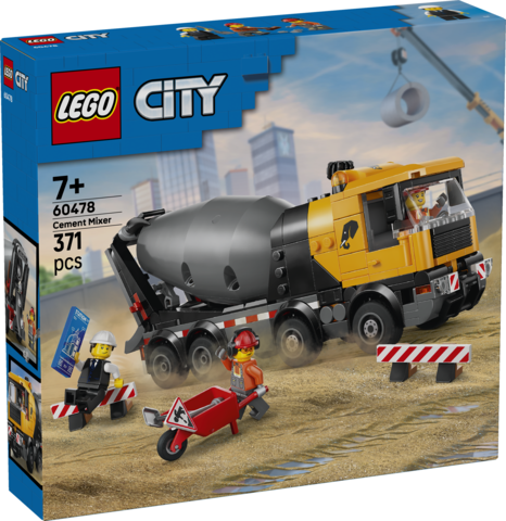 LEGO LEGO® City Míchačka 60478 (Cement Mixer)