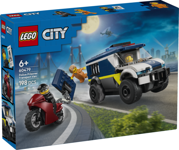 LEGO LEGO® City Policejní dodávka pro převoz vězňů 60479 (Police Prisoner Transport Van)