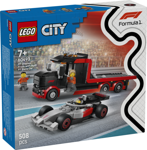 LEGO LEGO® City Výstavní náklaďák F1® se závodním autem Audi F1® 60493 (F1® Display Truck with Audi F1® Race Car)