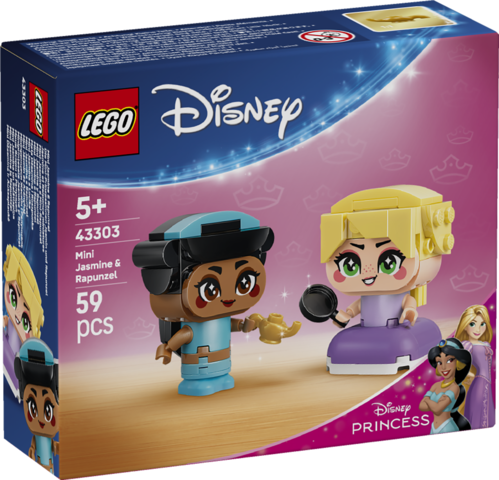 LEGO LEGO® Disney Mini Jasmína a Locika 43303 (Mini Jasmine & Rapunzel)