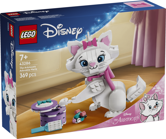 LEGO LEGO® Disney Roztomilá Marie z filmu Aristokočky 43286 (The Aristocats Adorable Marie)