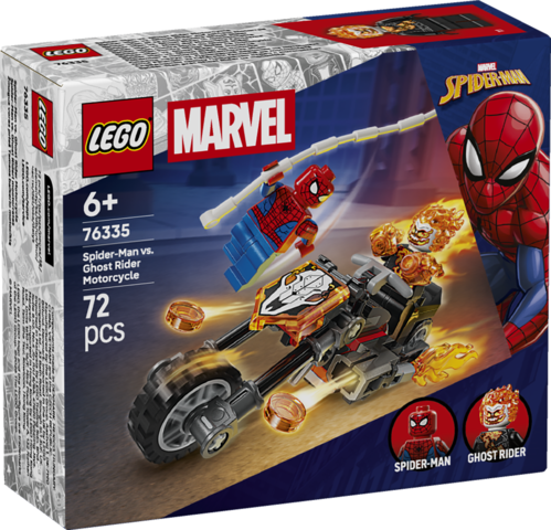 LEGO LEGO® Marvel Spider-Man vs. Ghost Rider na motorce 76335 (Spider-Man vs. Ghost Rider Motorcycle)