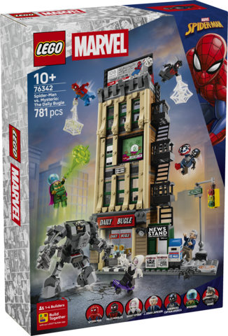 LEGO LEGO® Marvel Spider-Man vs. Mysterio: Daily Bugle 76342