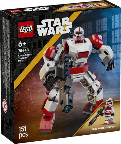 LEGO LEGO® Robotický oblek klonového šokového vojáka 75448
