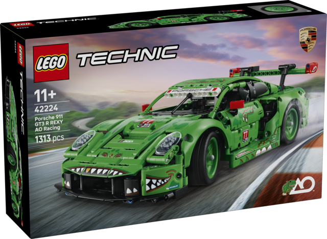 LEGO LEGO® Technic Auto Porsche 911 GT3 R REXY AO Racing 42224 (Porsche 911 GT3 R REXY AO Racing Car)