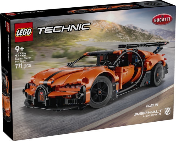LEGO LEGO® Technic Hyperauto Bugatti Chiron Pur Sport 42222 (Bugatti Chiron Pur Sport Hypercar)