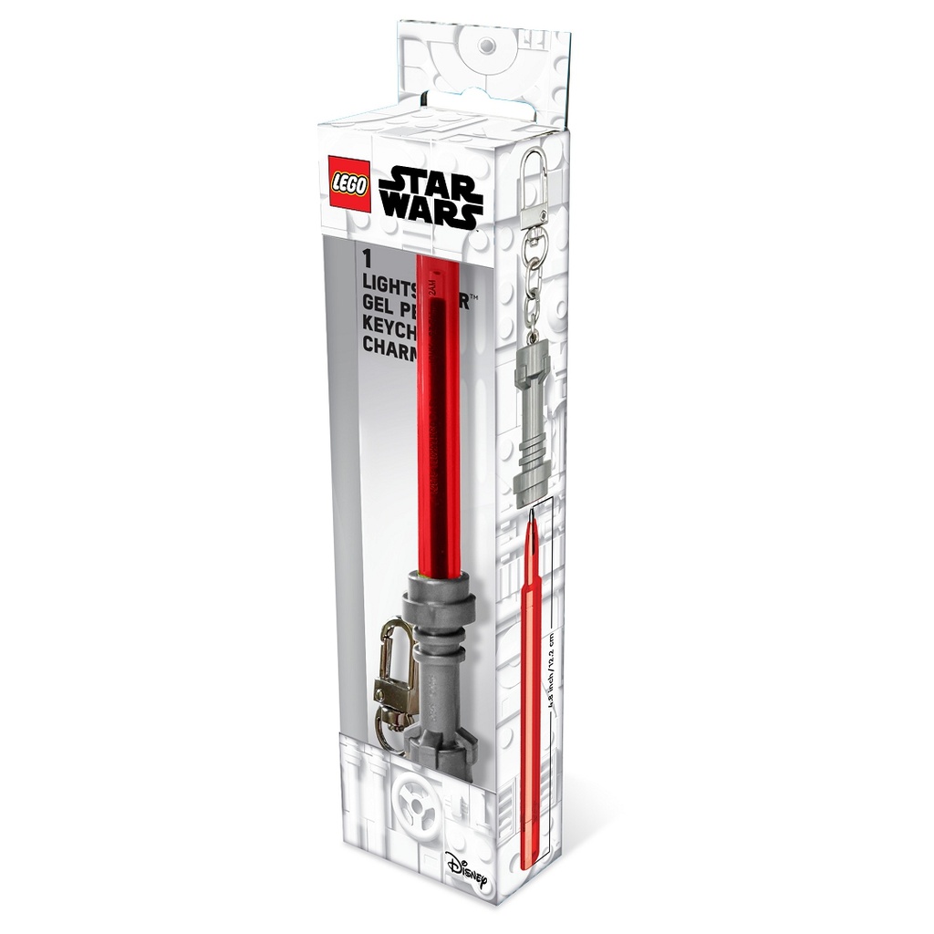 LEGO Stationery LEGO Star Wars gelové pero Světelný meč s klipem Varianta: Červené