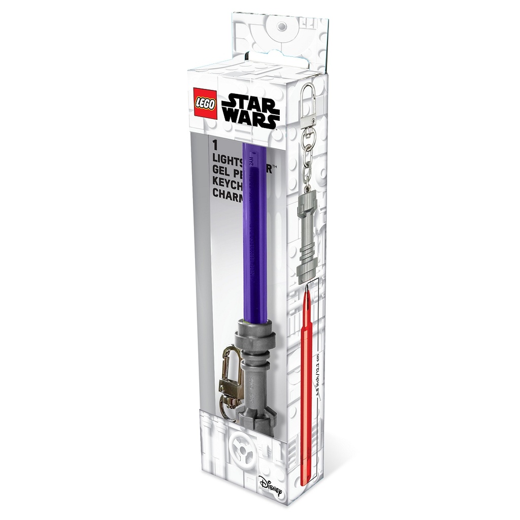 LEGO Stationery LEGO Star Wars gelové pero Světelný meč s klipem Varianta: Fialové