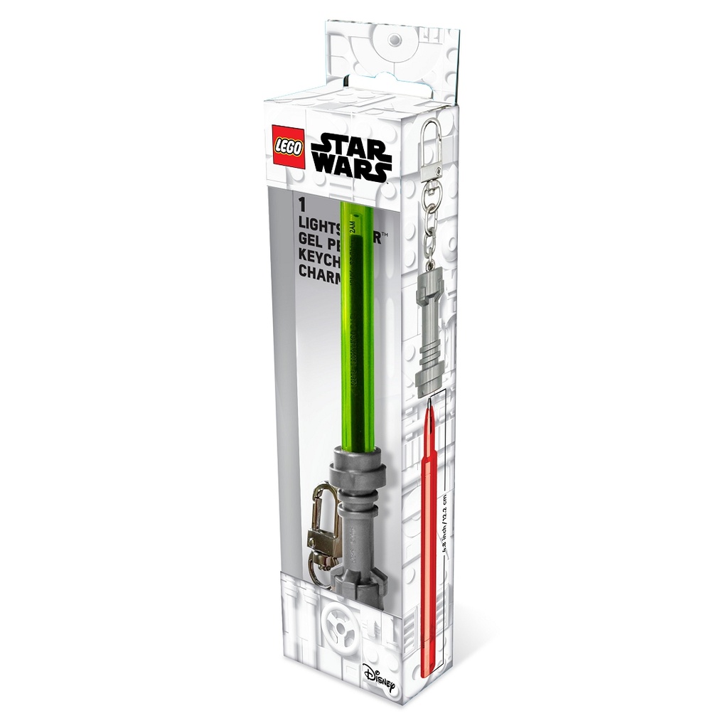 LEGO Stationery LEGO Star Wars gelové pero Světelný meč s klipem Varianta: Světle zelené