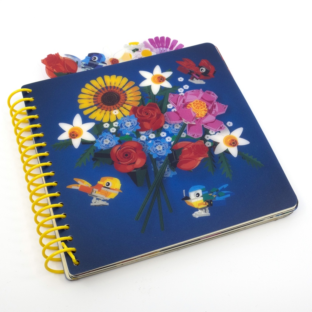 LEGO Stationery LEGO Zápisník se záložkami - Botanical